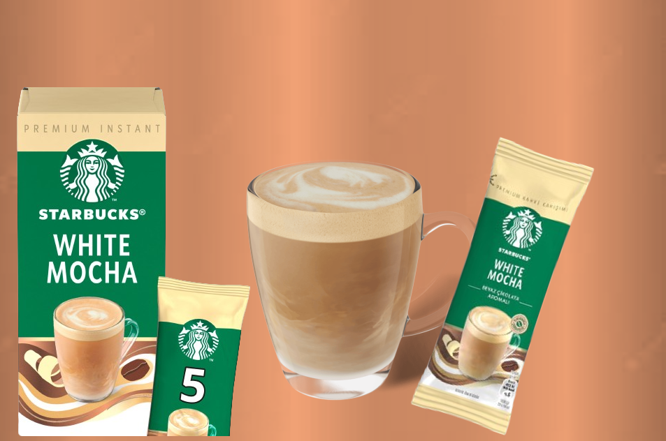 Starbucks White Mocha Instant Coffee Sachets 5x24g