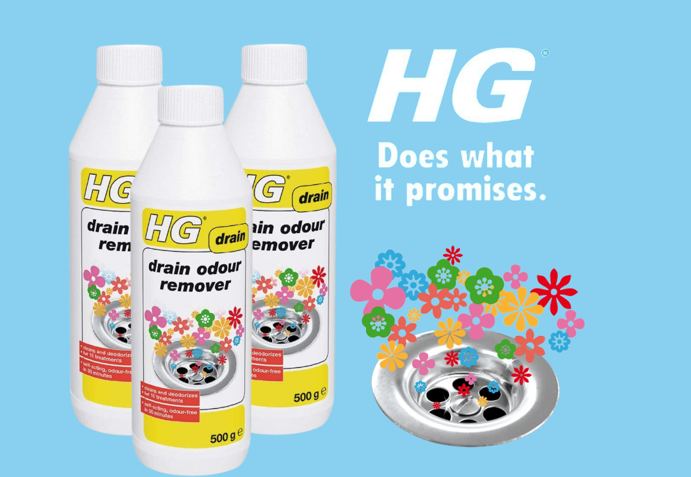 HG Drain Odour Remover 500ml