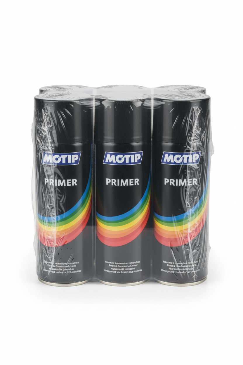 Motip M04052 Primer Spray | Black | 1 x 500 ml