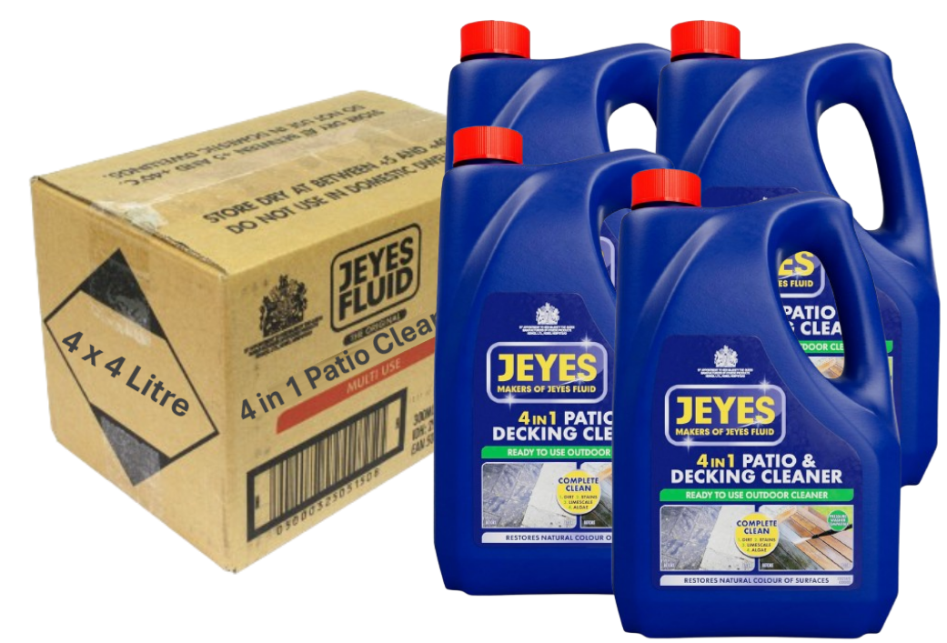 Jeyes 4in1 Patio & Decking Power 4 Litre
