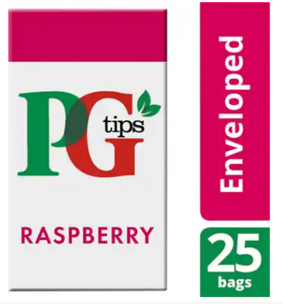 PG Tips Raspberry 25's