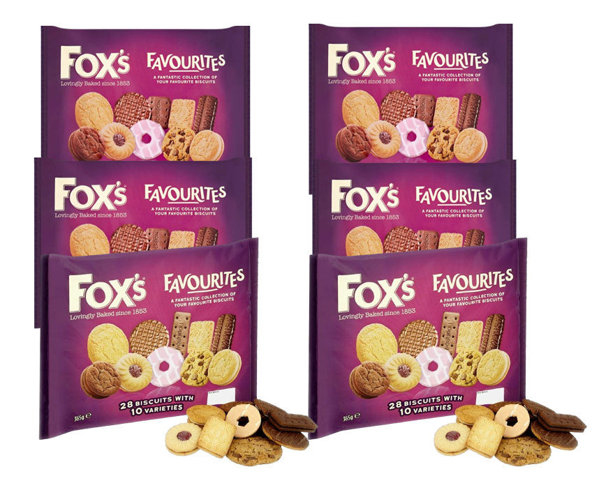 Fox's Favourites Assortment Pack 6's