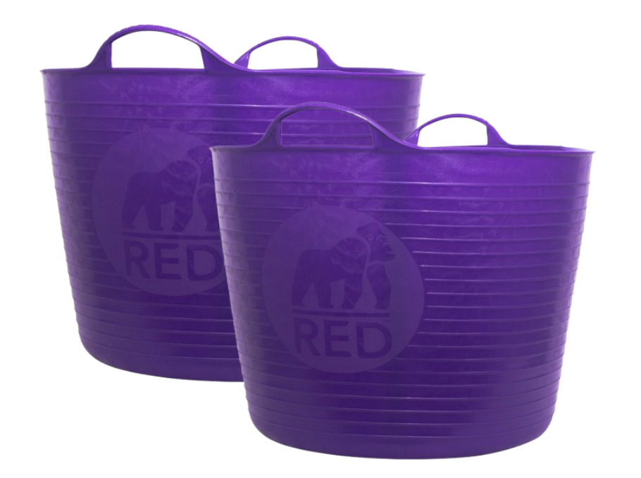 Red Gorilla Tub 38 Litre Large - Purple