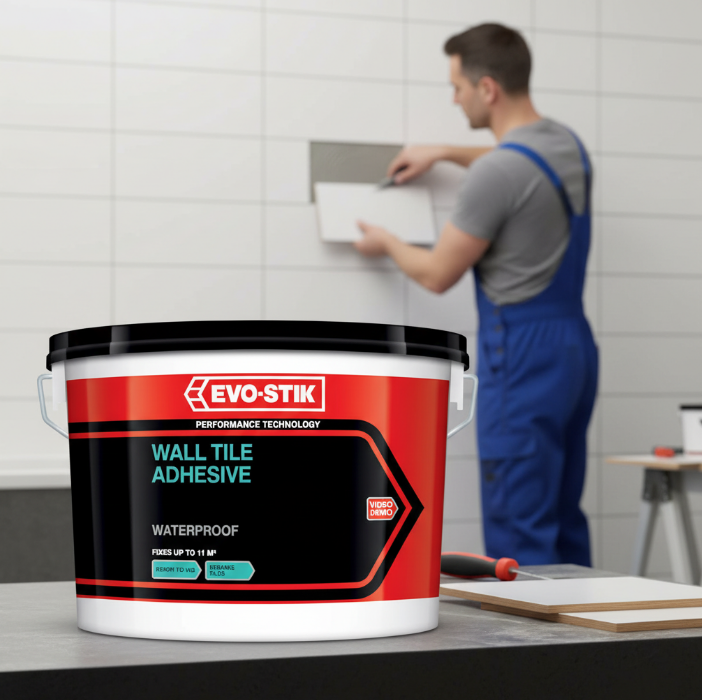 Stx_368116 Evo-Stik Tile A Wall Waterproof Adhesive For Ceramic Tiles Economy (30811582)