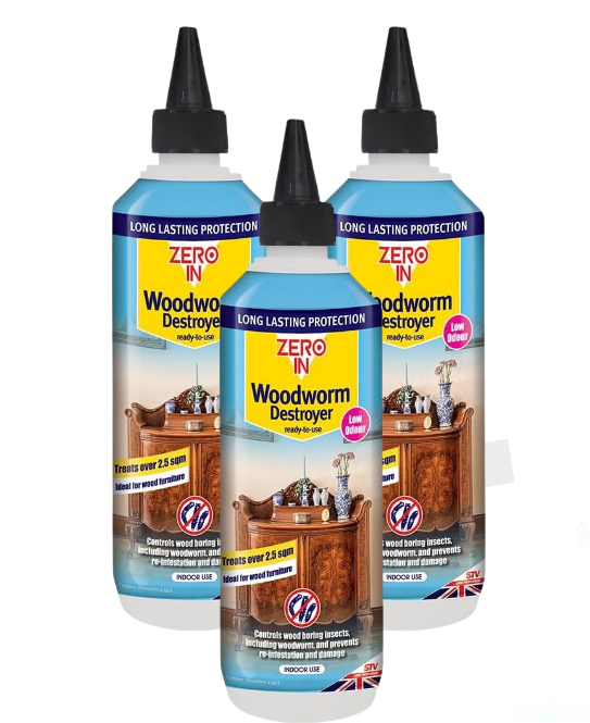 Zero In Woodworm Destroyer – 250Ml