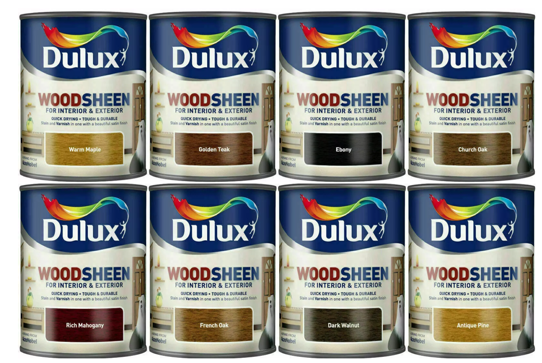 Dulux Woodsheen Stain & Varnish 750ml ANTIQUE PINE