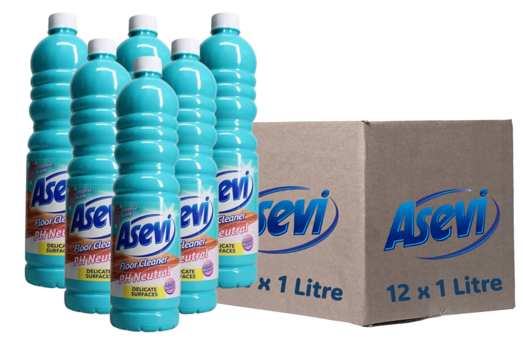 Asevi Concentrated Floor Cleaner Liquid 1L, pH Neutral