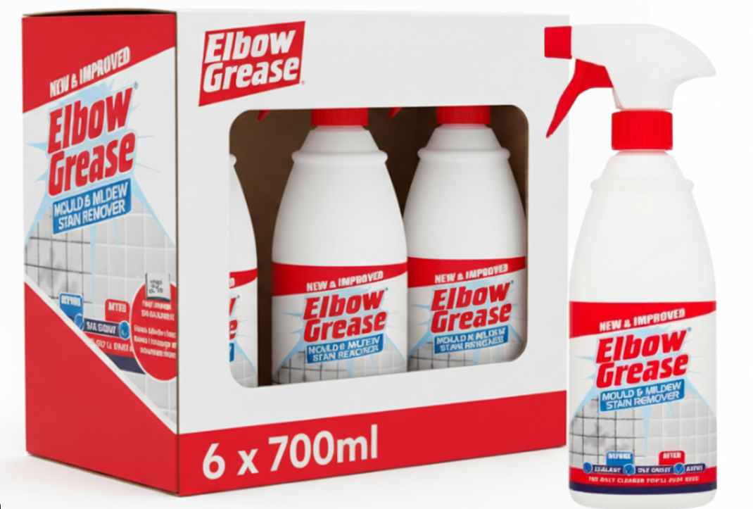 Elbow Grease Mould & Mildew Stain Remover Spray | 1 x 700ml