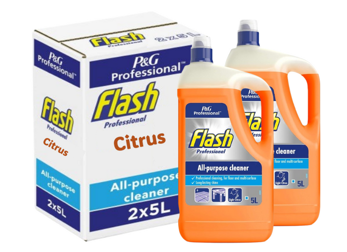 Flash Professional All Purpose Multi-Surface Cleaner Citrus 5L