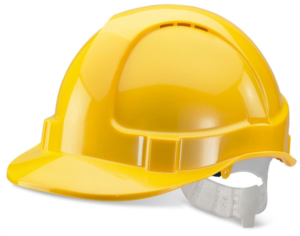 Beeswift Yellow Vented Helmet
