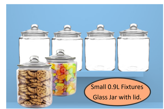 Zodiac Purple Glass Biscotti Jar 0.9 Litre