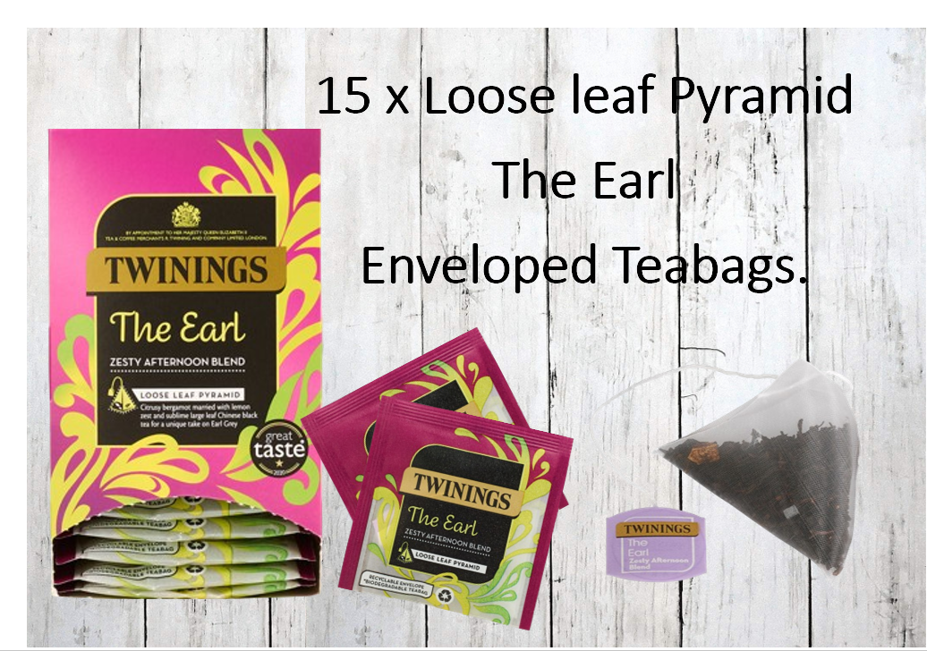 Twinings The Earl Pyramids 15's