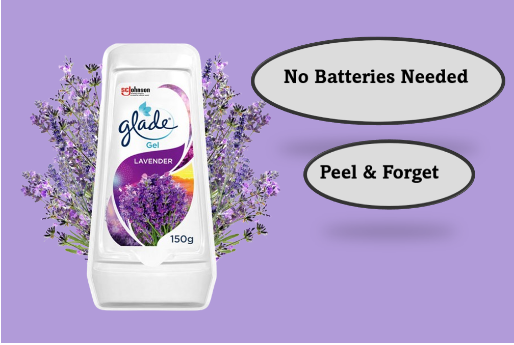 Glade Air Freshener Gel Lavender 150g