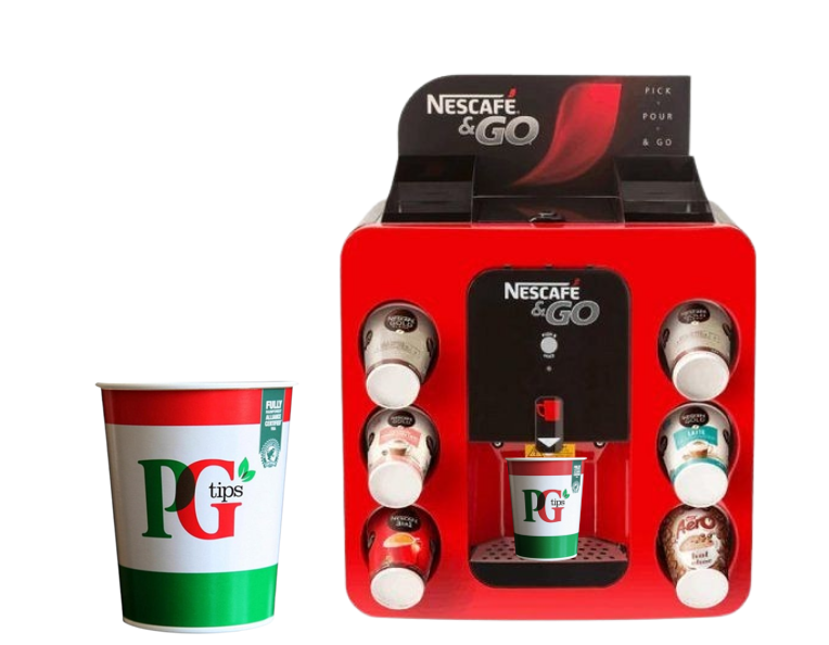 Nescafe & Go PG Tips (Sleeve of 8)