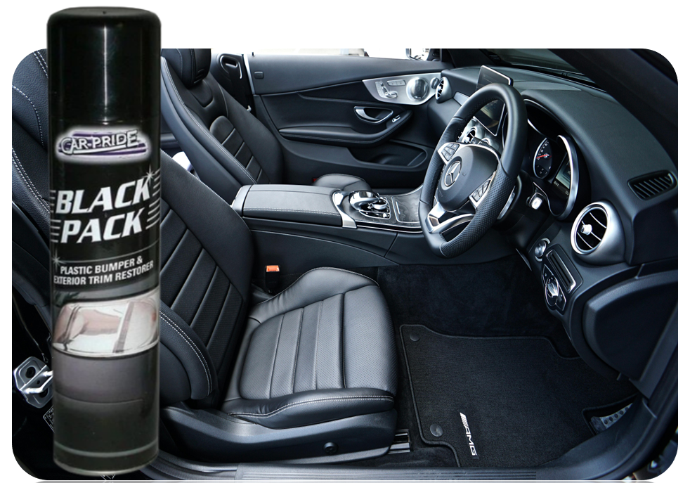 Carpride Black Pack For Plastic Bumpers & Exterior Trim Restorer 300ml