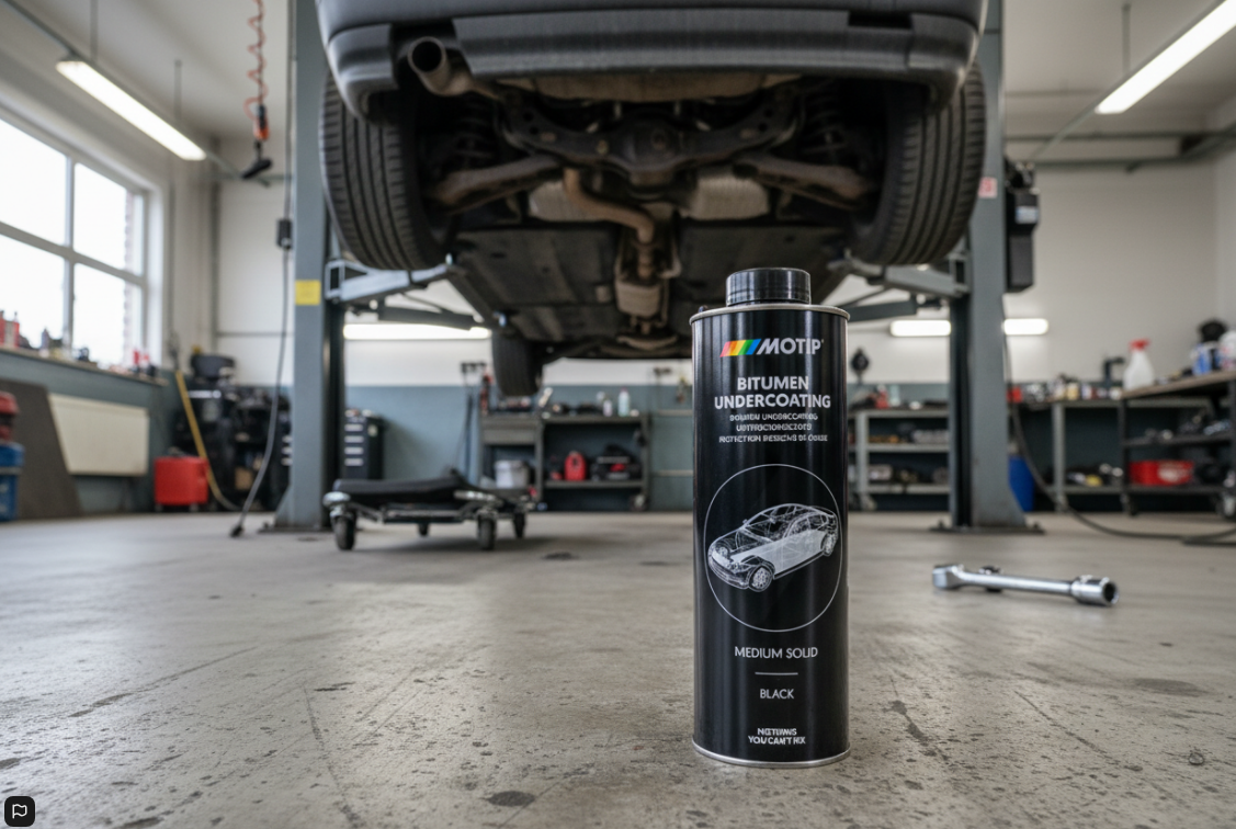 Motip Bitumen Undercoating | Black | 1 litre