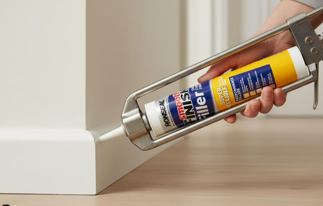 Ronseal 36560 Smooth Finish Super Flexible Filler Cartidge 300 Ml