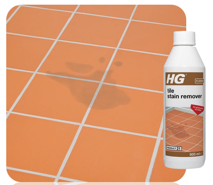 HG Tile Stain Remover | Kitchen, Bathroom Tile and Grout Remover | Product 21 | 500ml