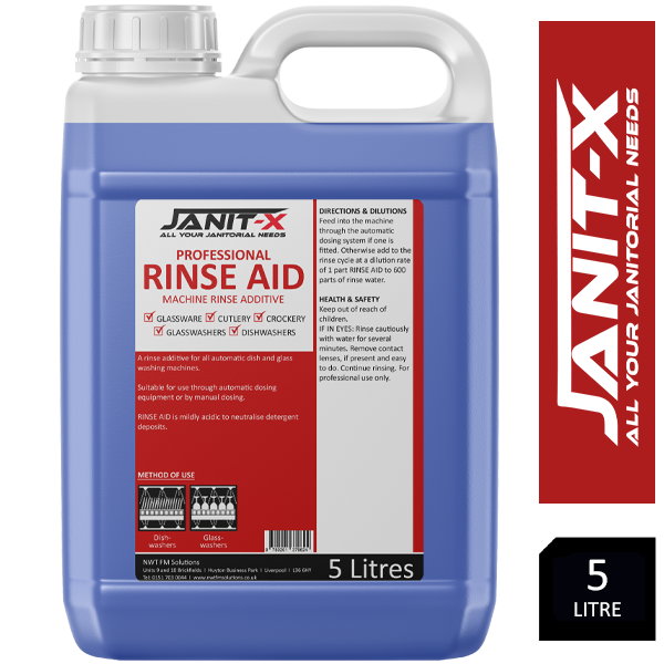 Janit-X Professional Rinse Aid 5 Litre