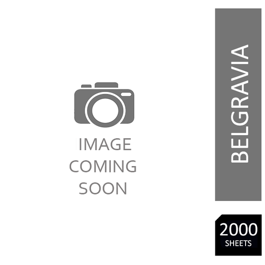 Belgravia NCR 2-Part White 55gsm Listing Paper 2000 Sheet (1000 Sets) - 9.5inch x 11inch