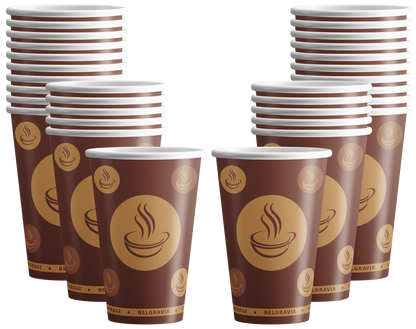 Belgravia 12oz Paper Vending Cups 50's