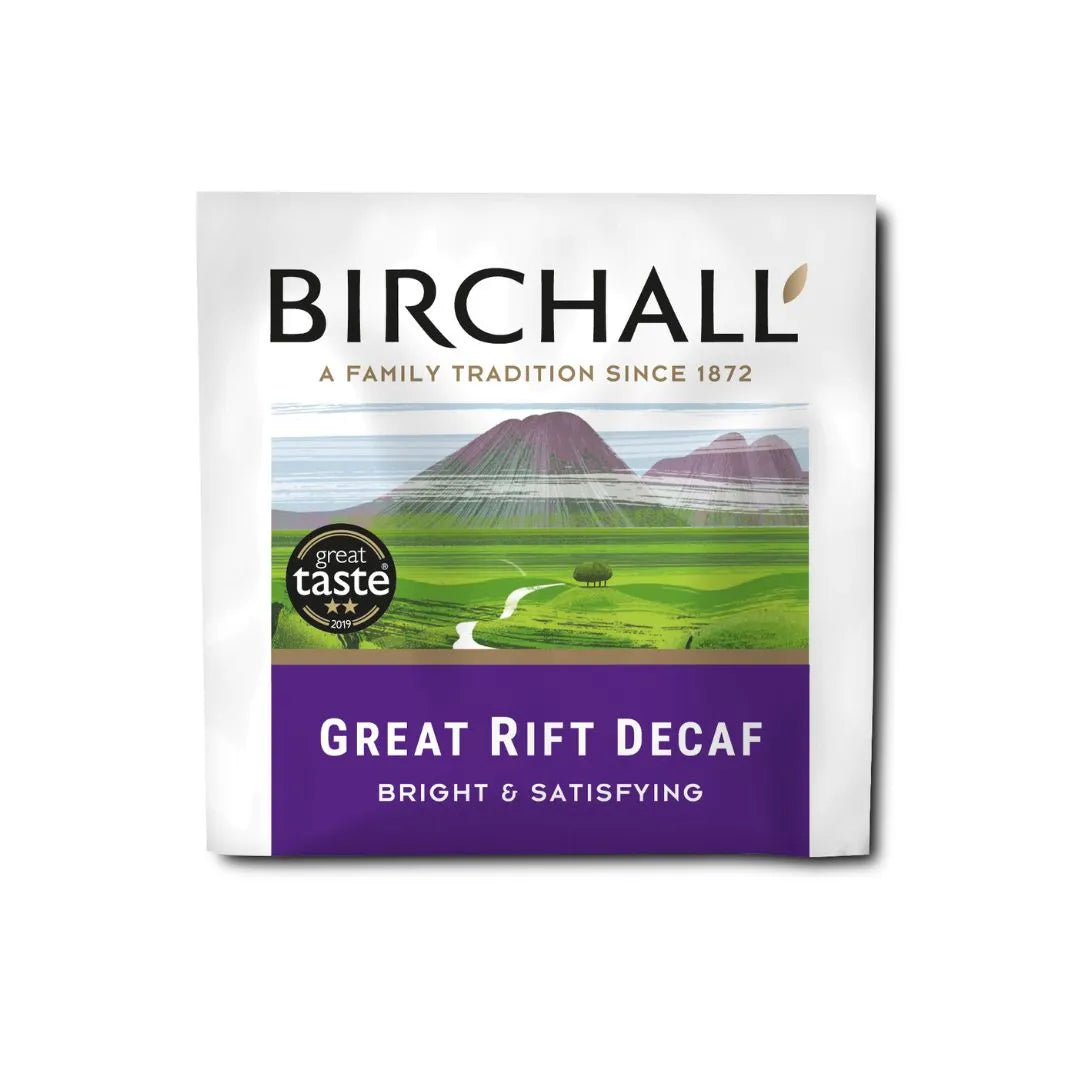 Birchall Prism Enveloped Teabags - Decaf 20's.