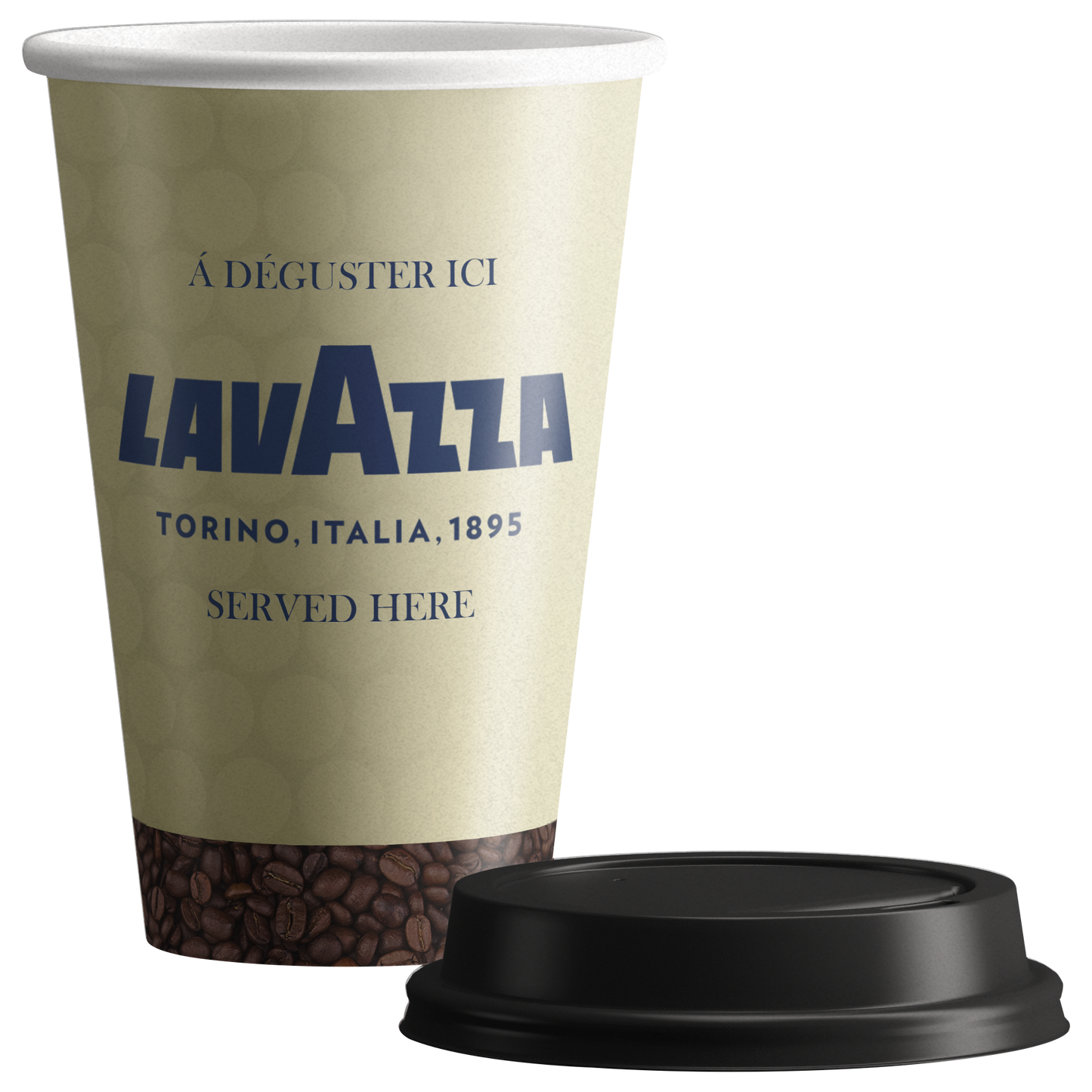Lavazza 12oz Double Walled Embossed Cups 25's