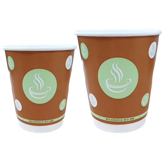 Belgravia 10oz Bio Double Walled Cups 25's (Reduced to clear)