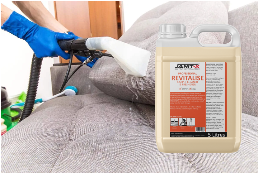 Janit-X Professional Revitalise Carpet Cleaner & Freshener 5 Litre