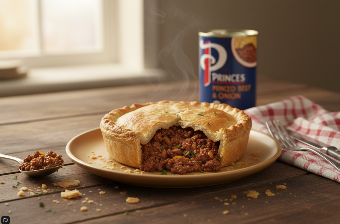 Princes Minced Beef & Onion | Rich Beef Gravy | 6 x 392g