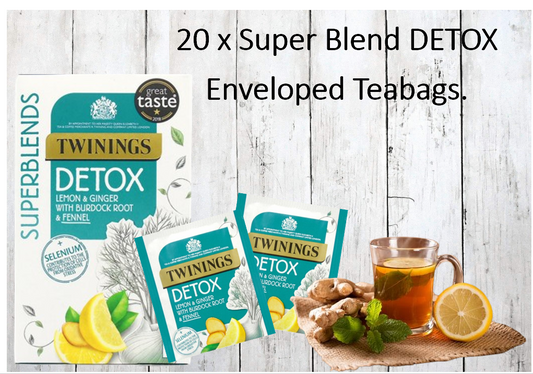 Twinings Superblends Detox Envelopes 20's