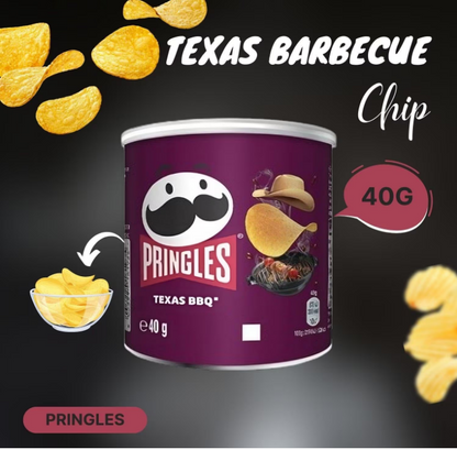 Pringles Texas BBQ Crisps 12x40g