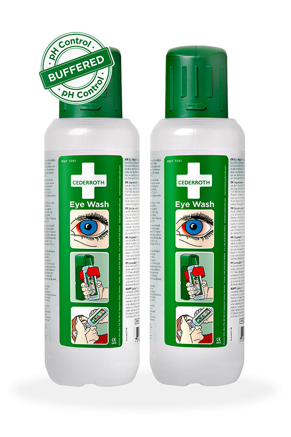 Cederroth 500ml Eyewash Bottle Box 2's
