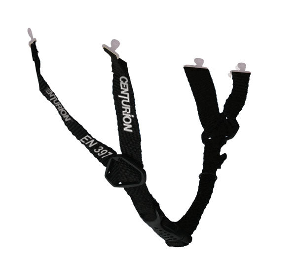 Centurion En 397 Linesman Safety Helmet 4 Point Harness Black Pack 10's