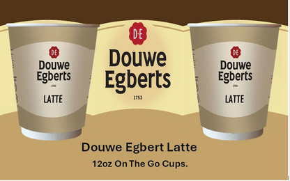 Douwe Egbert Pure Latte 12oz On The Go (10-Cups)