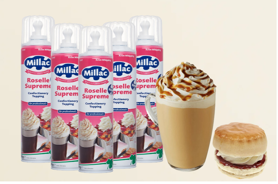 Millac Maid Roselle Aerosol Cream 500g