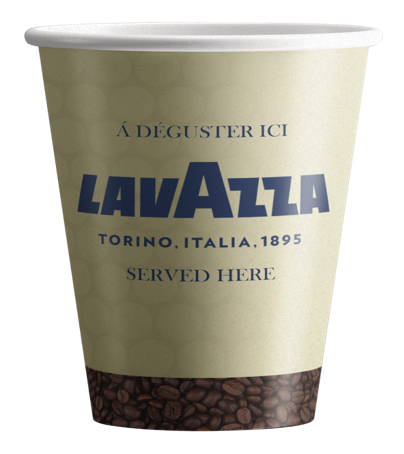 Lavazza 8oz Double Walled Embossed Cups 25's