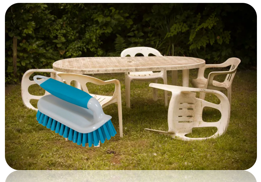 Brights Hand held Scrubbing Brush | Carpets Clothing Outdoor Furniture Car Wheels| Assorted Colours