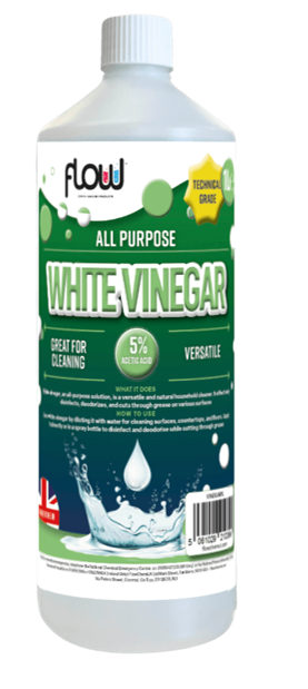 Flow Foodgrade White Vinegar Cleaner Limescale Remover Weed Killer 1 litre