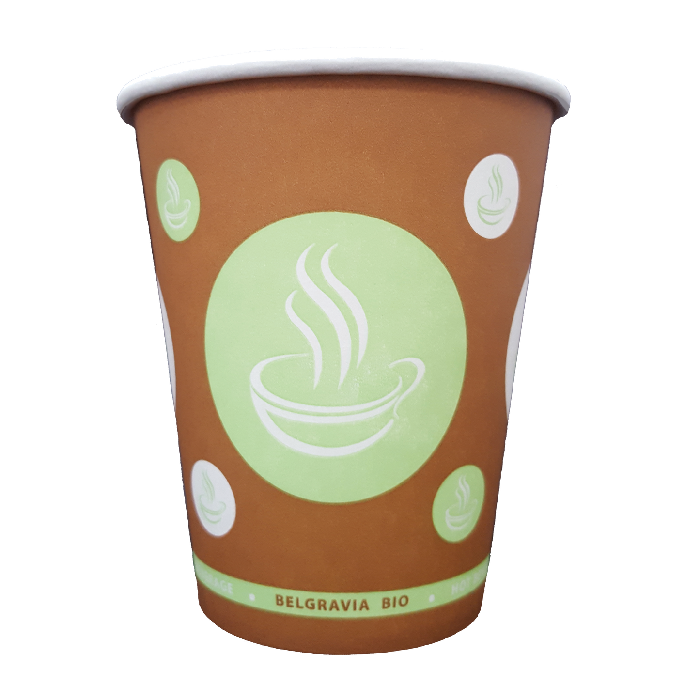 Belgravia 8oz Biodegradable Paper Cups 50's {Reduced to Clear}