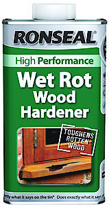 Ronseal Wet Rot Wood Hardener 500Ml