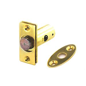 Security window bolt Brassed 32mm