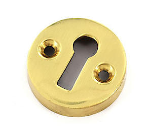 Sec Vic Escutcheon Opn Brs S2261