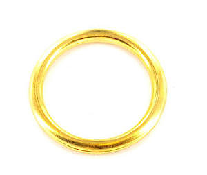 Securit Curtain Rings Brs 25Mm S6425