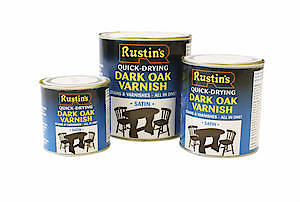 Rustins Quick Dry Varnish Walnut 250Ml