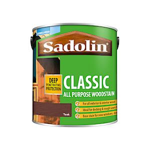 Sadolin Classic Wood Protection 2.5 Litre - Teak
