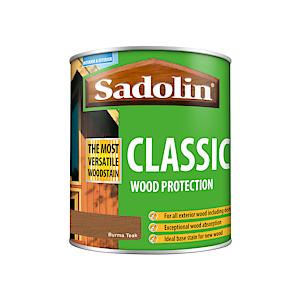 Sadolin Classic Wood Protection 1 Litre - Burma Teak