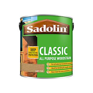 Sadolin Classic Wood Protection 2.5 Litre - Light Oak
