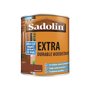 Sadolin Extra Durable Woodstain Redwood 1 Litre