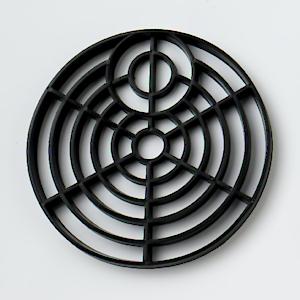 Gulley Grid Circular BLK